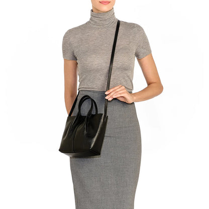 Il Bisonte Nina Crossbody Bag in Black-Il Bisonte-Thistle Hill