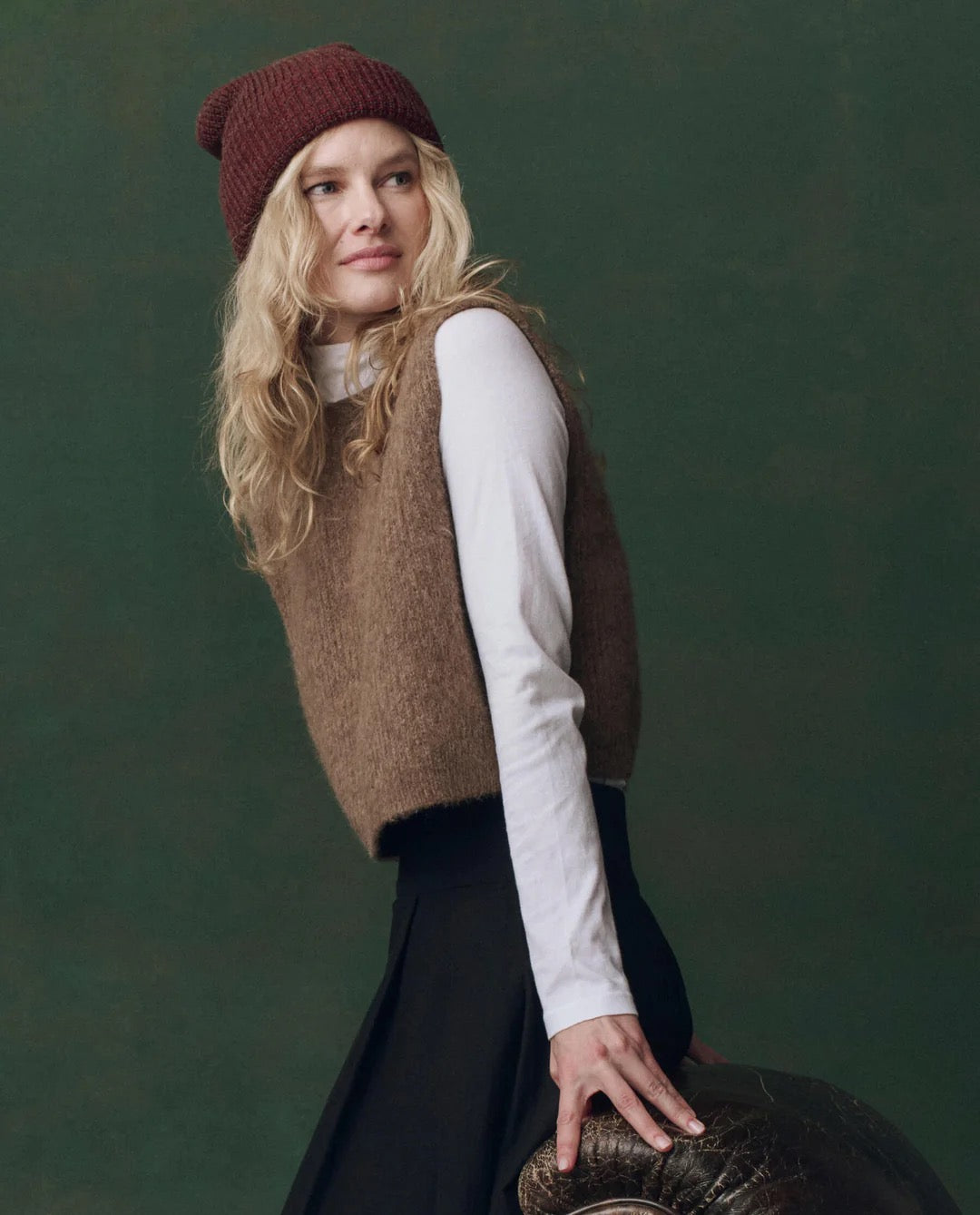 The Great The Brushed Melange Sweater Doe-The Great-Thistle Hill