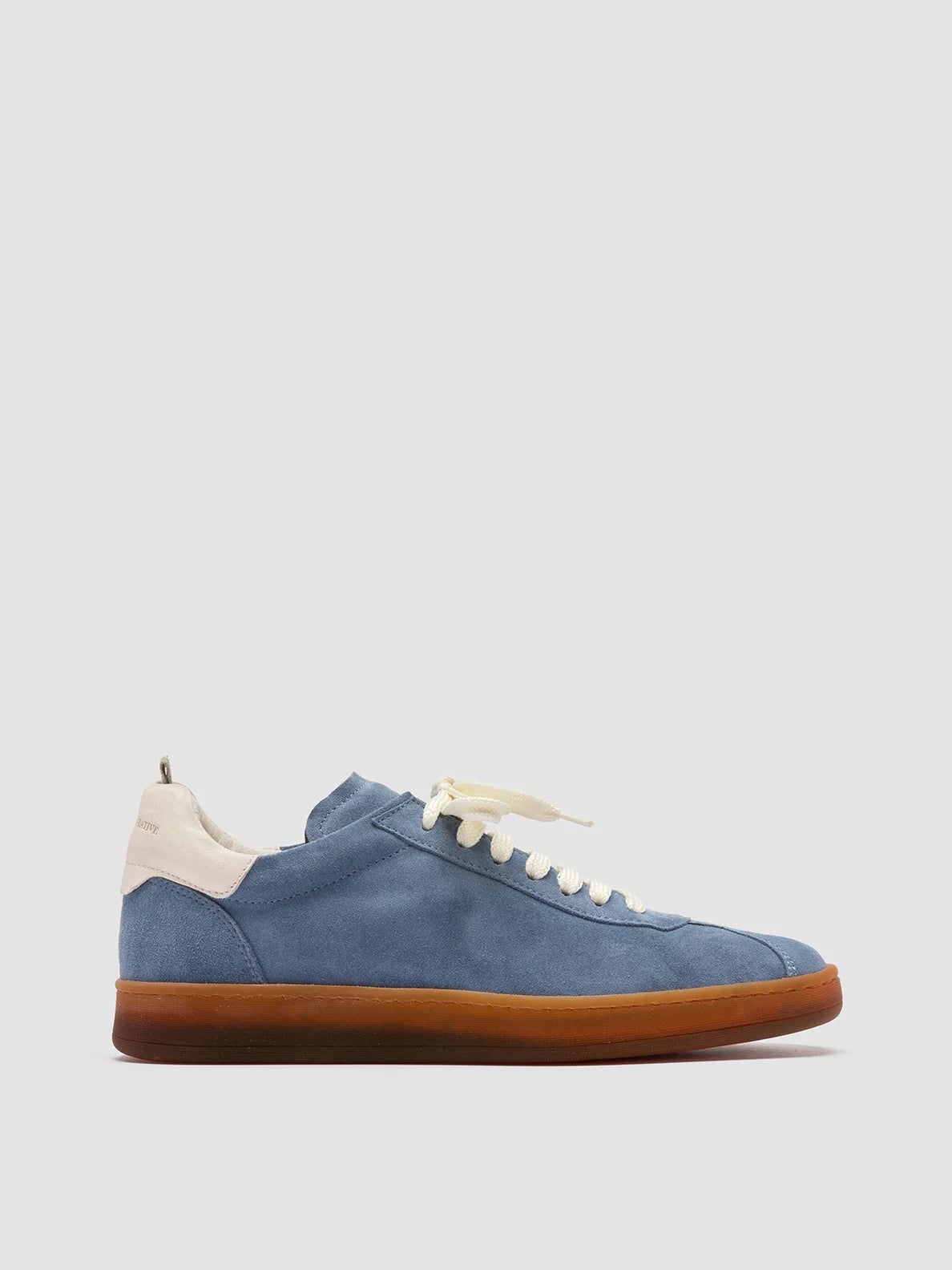 Officine Creative Destiny 101 Blue Leather and Suede Low Top Sneakers-Officine Creative-Thistle Hill