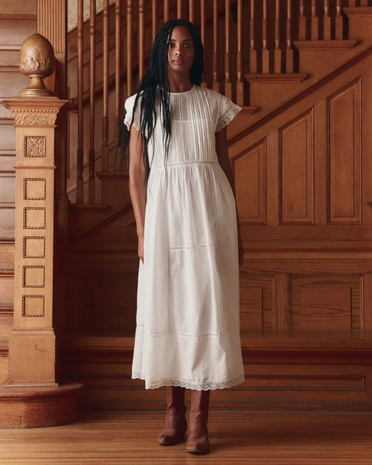 The Great Sonnet Dress White-The Great-Thistle Hill
