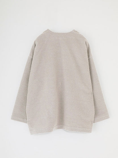 Evam Eva Wool Boucle Jacket Ecru-Evam Eva-Thistle Hill