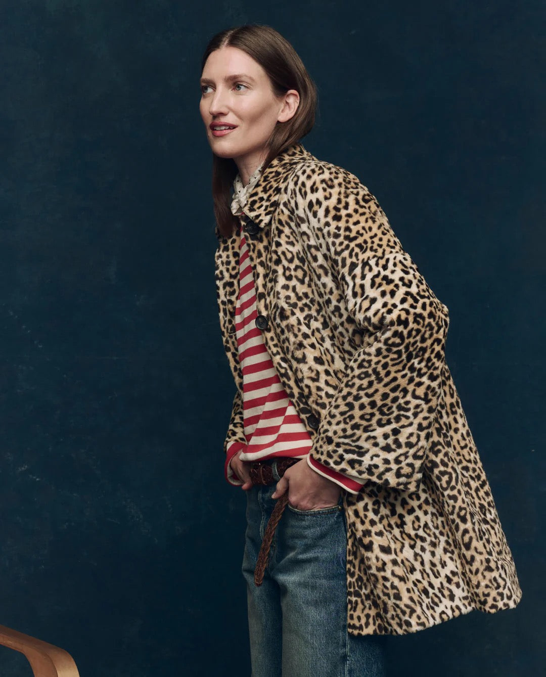 The Great The Car Coat Vintage Leopard-The Great-Thistle Hill