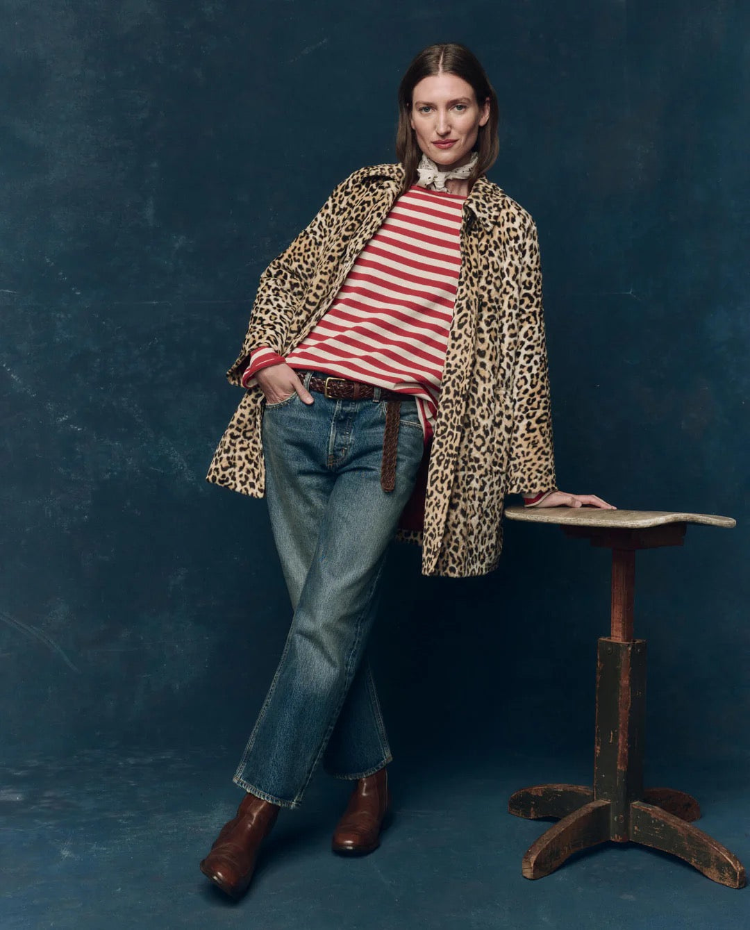 The Great The Car Coat Vintage Leopard-The Great-Thistle Hill