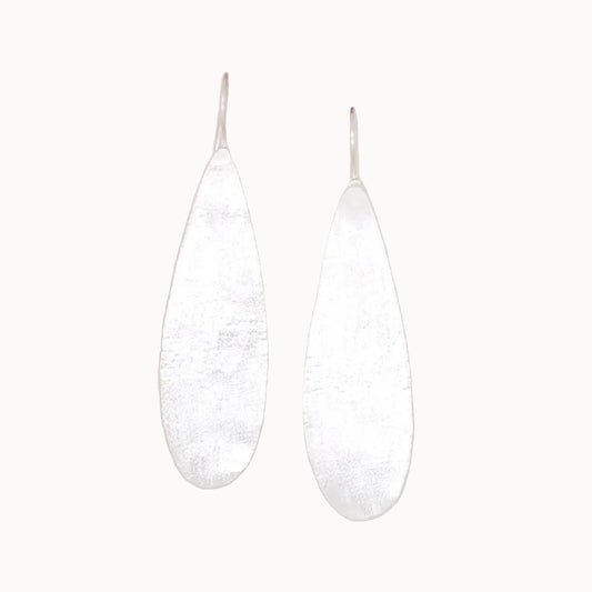 River Song San Miguel Silver Tear Earrings-River Song-Thistle Hill