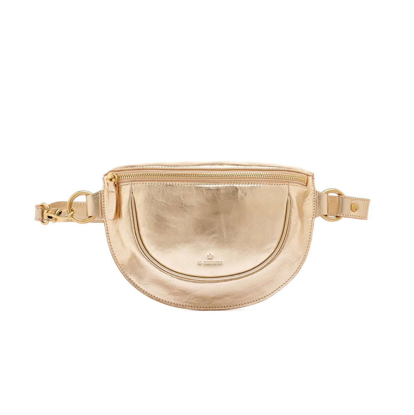 Il Bisonte Oliveta Belt Bag Metallic Platinum-Il Bisonte-Thistle Hill