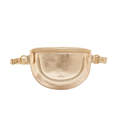 Il Bisonte Oliveta Belt Bag Metallic Platinum-Il Bisonte-Thistle Hill