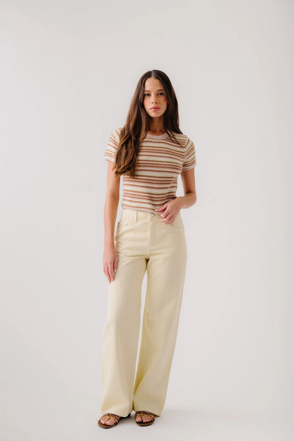 Sablyn Jude Short Sleeve Tee Buttercup-Sablyn-Thistle Hill