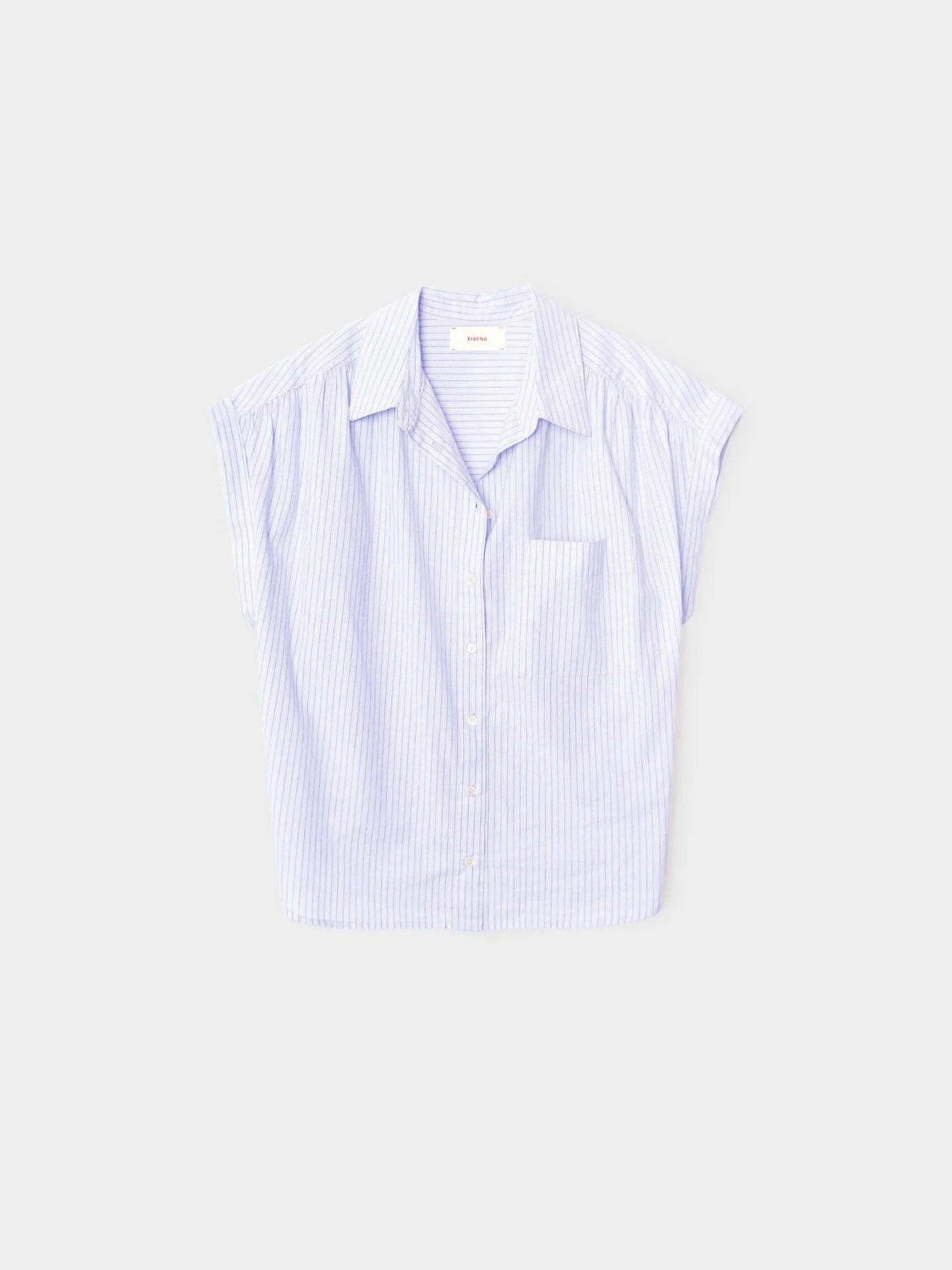 Xirena Lexi Shirt Blue Aggie-Xirena-Thistle Hill