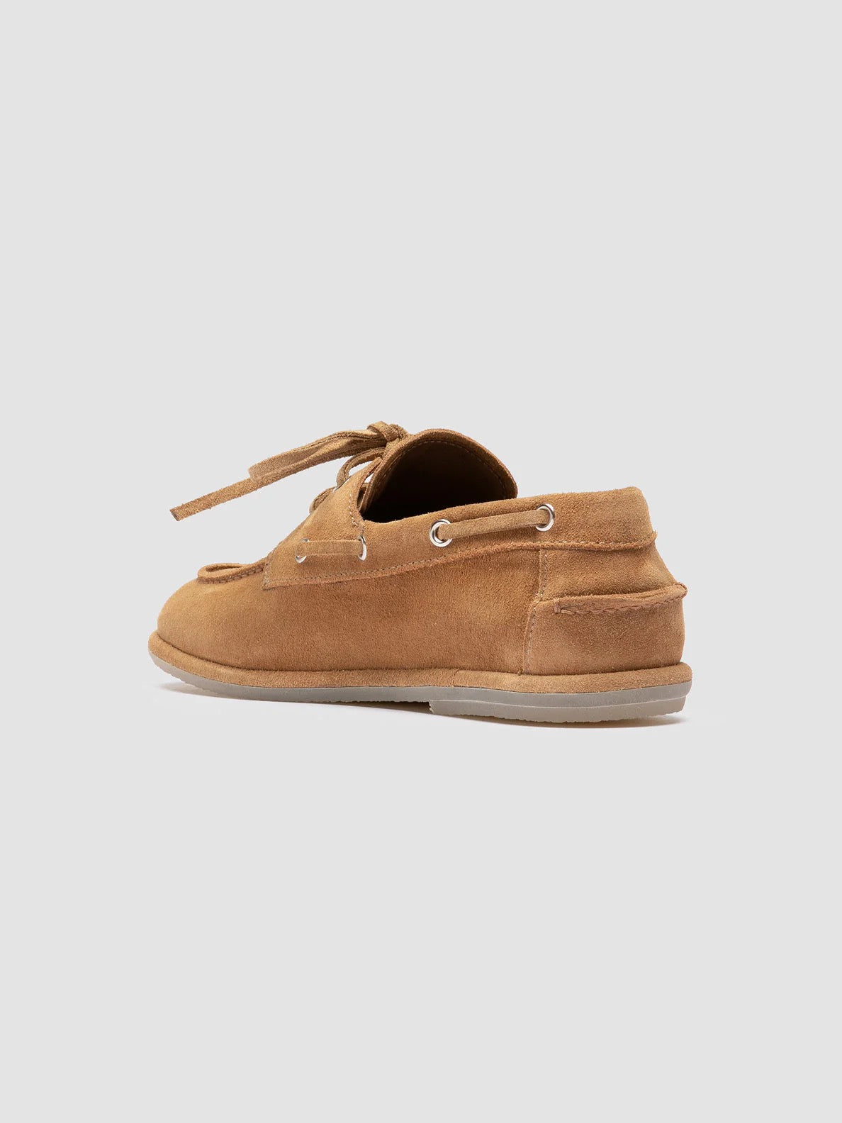 Officine Creative LOVE 101 Camel Suede Boat Shoes Alce-Officine Creative-Thistle Hill