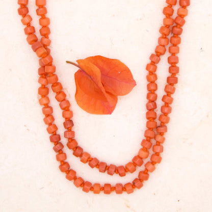 River Song Antique Italian Coral Necklace-River Song-Thistle Hill