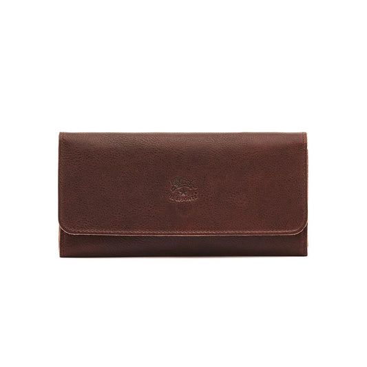 Il Bisonte Women's Continental Wallet Coffee-Il Bisonte-Thistle Hill