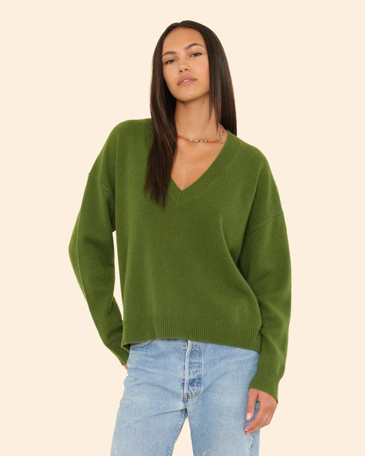 Xirena Jodie Sweater Herb Green-Xirena-Thistle Hill