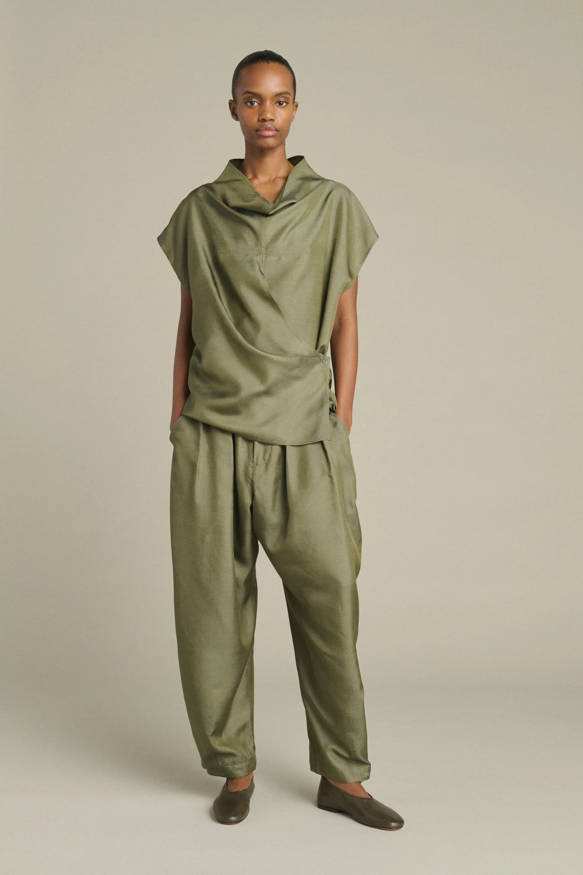 Soeur Vernon Pant Ver De Gris-Soeur-Thistle Hill