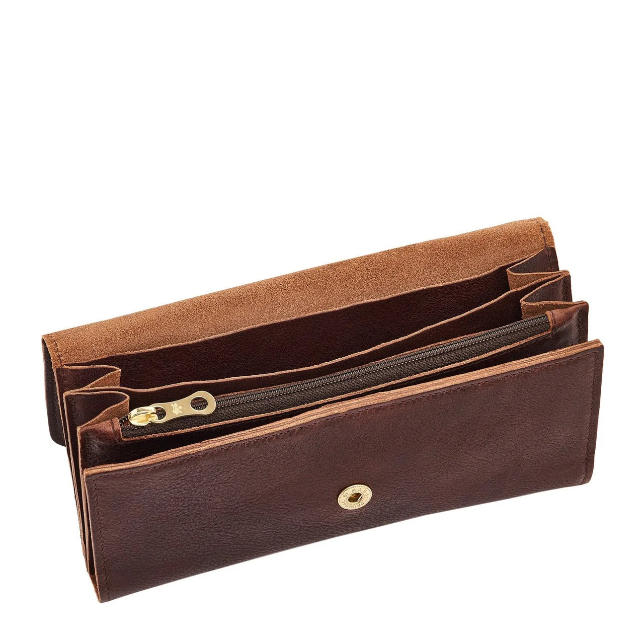 Il Bisonte Women's Continental Wallet Coffee-Il Bisonte-Thistle Hill
