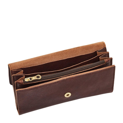 Il Bisonte Women's Continental Wallet Coffee-Il Bisonte-Thistle Hill