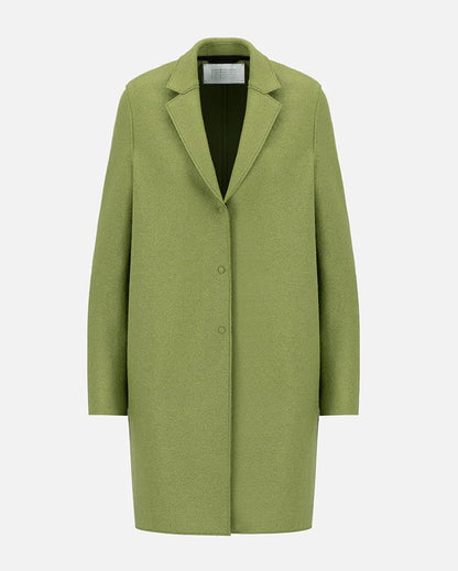 Harris Wharf London Cocoon Coat Pressed Wool Peridot-Harris Wharf London-Thistle Hill