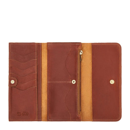 Il Bisonte Women's Continental Wallet Sepia-Il Bisonte-Thistle Hill