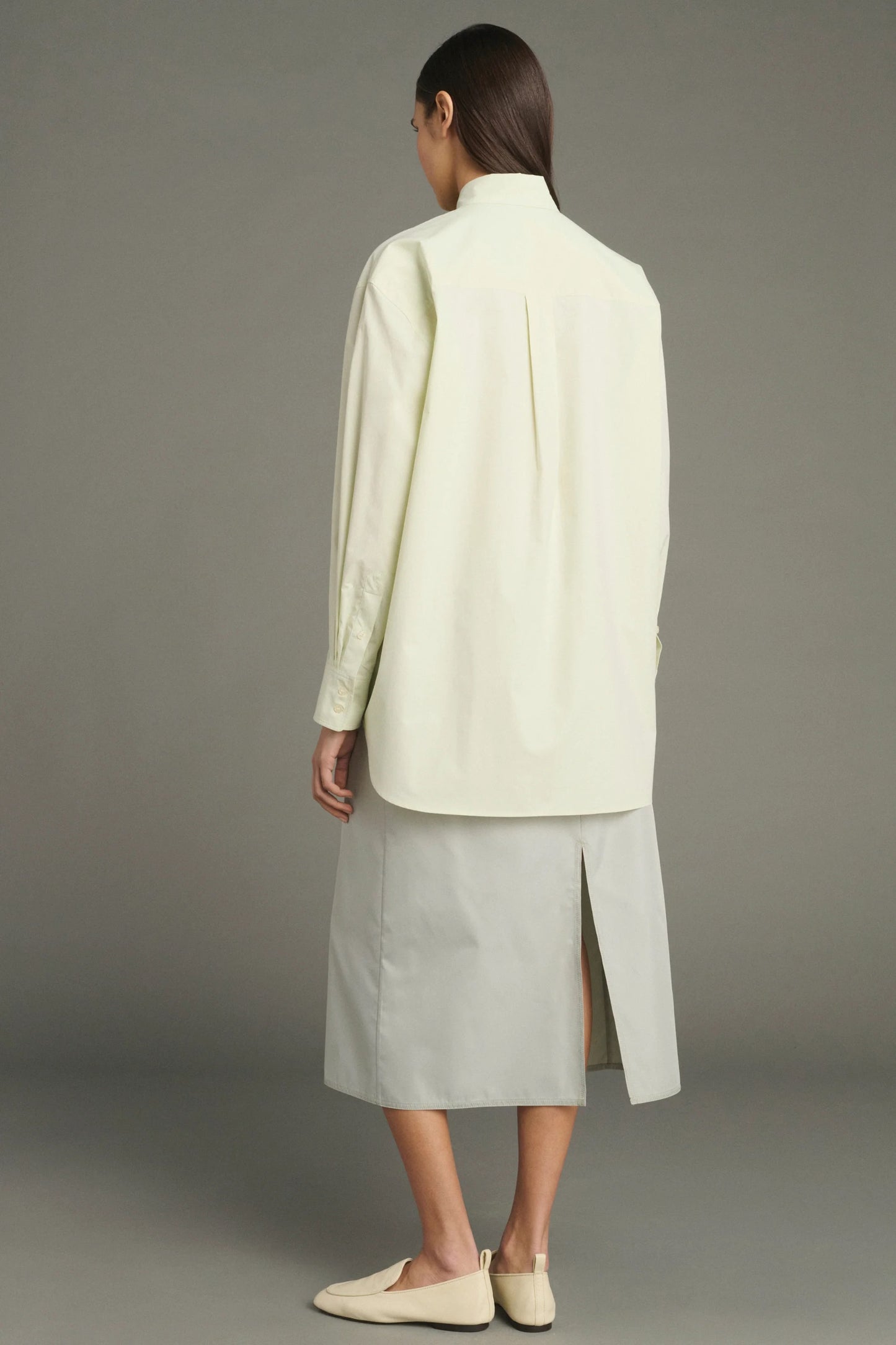 Soeur Carlotta Button Down Vert Pale-Soeur-Thistle Hill