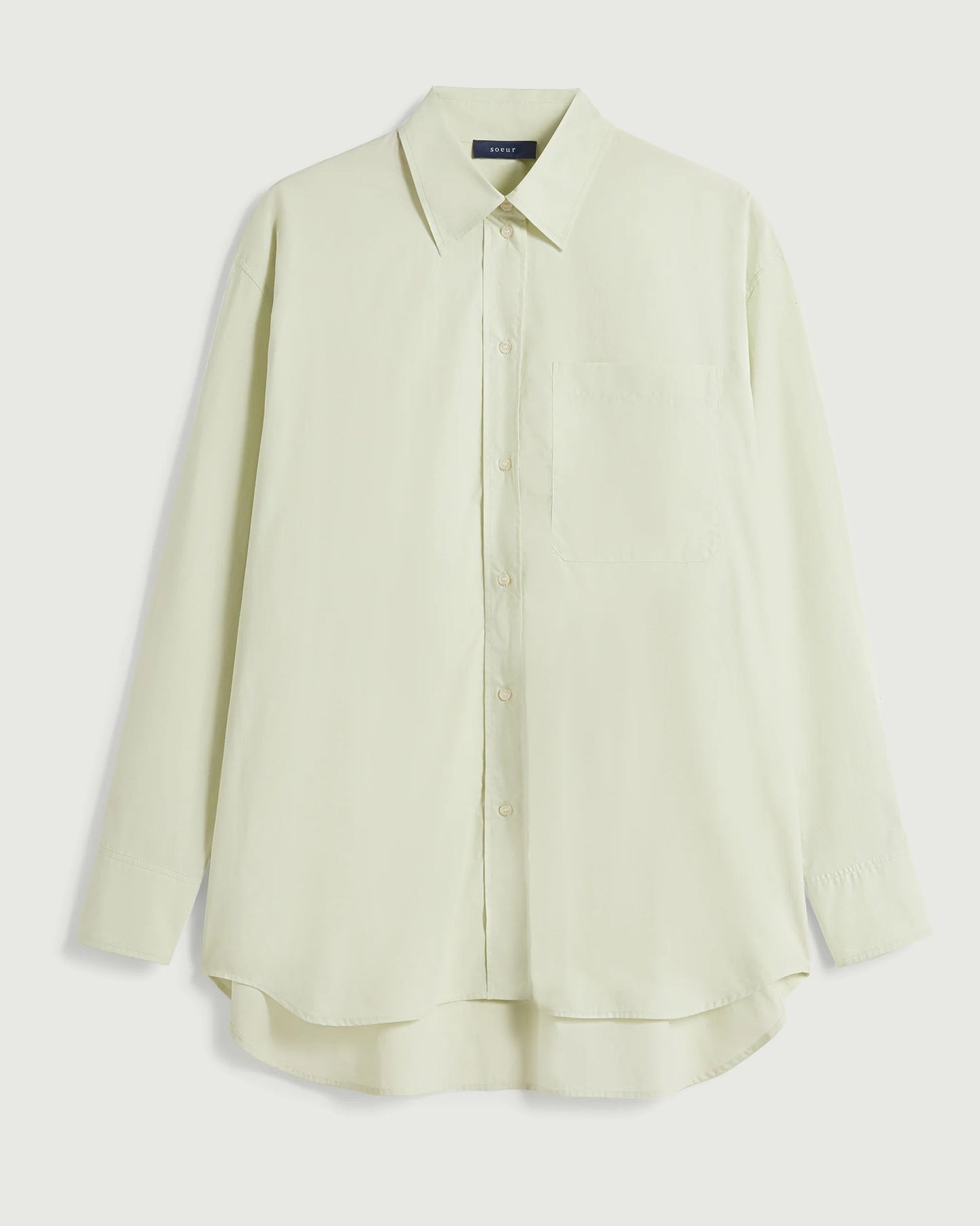 Soeur Carlotta Button Down Vert Pale-Soeur-Thistle Hill