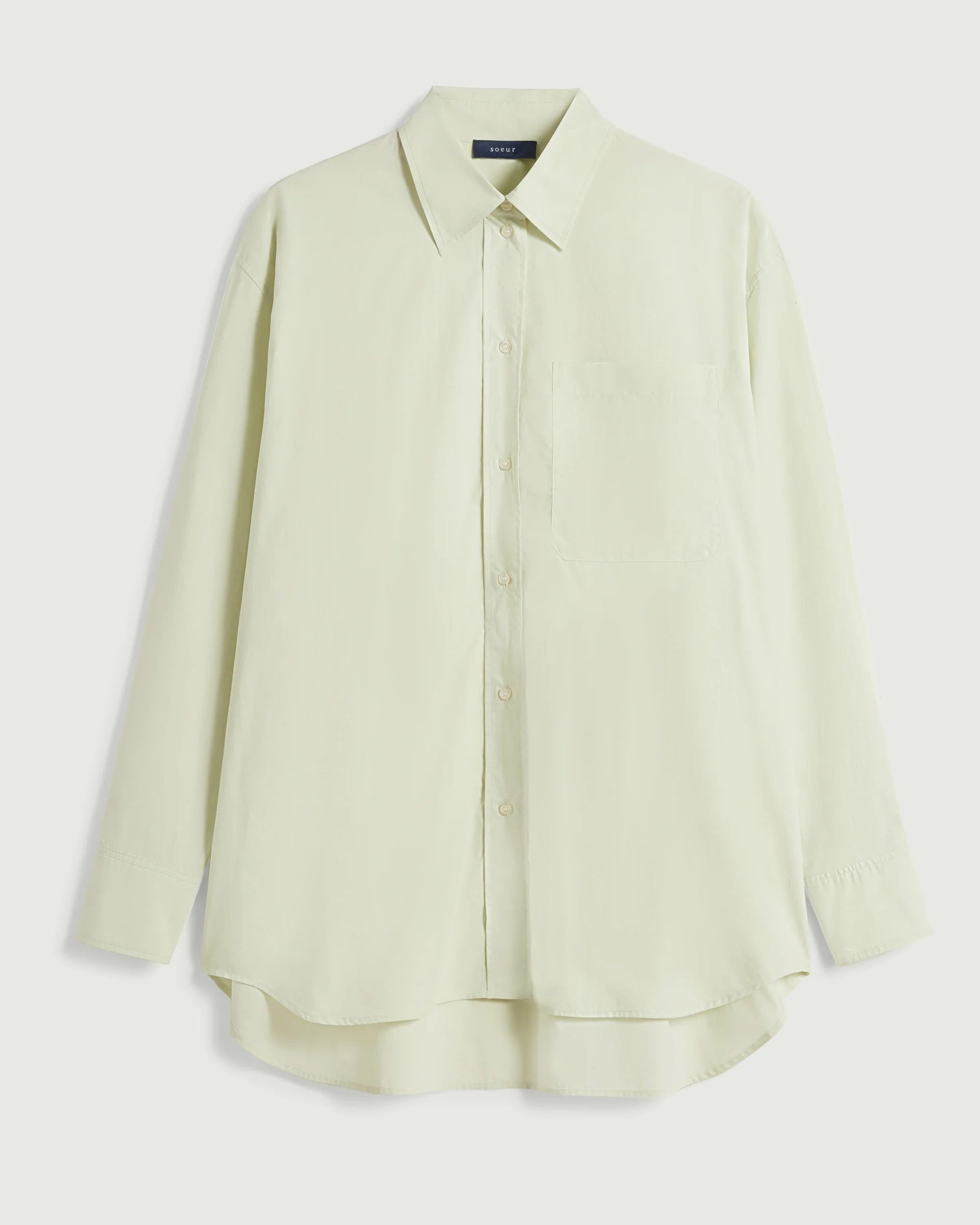 Soeur Carlotta Button Down Vert Pale-Soeur-Thistle Hill