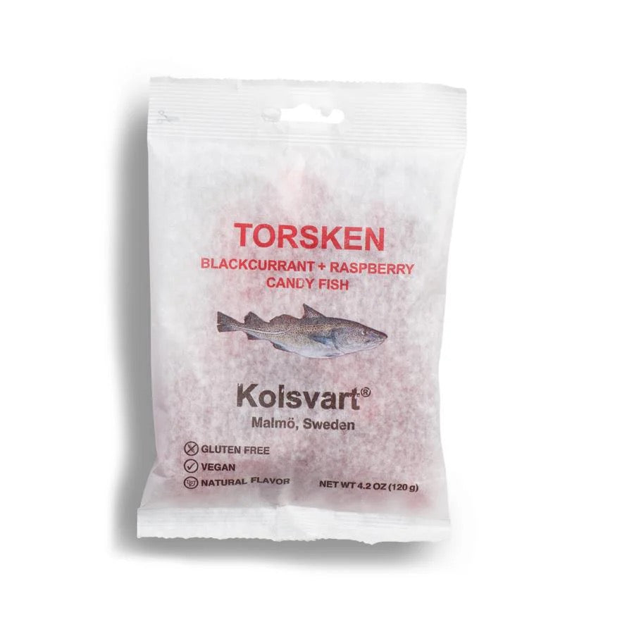 Kolsvart Malmo, Sweden Raspberry and Blackcurrent Swedish Fish-Kolsvart-Thistle Hill