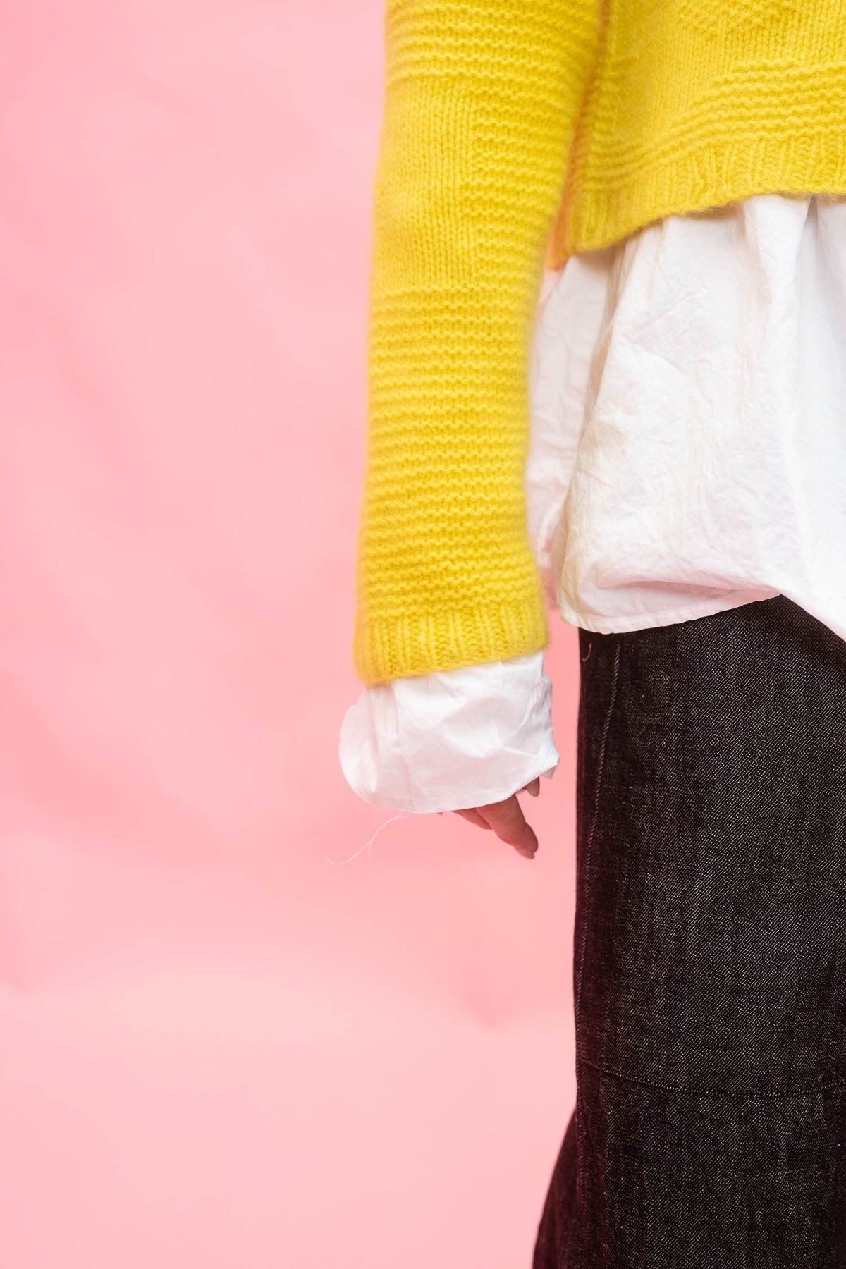 Sula Textured Flower Cardigan Lemon-Sula-Thistle Hill