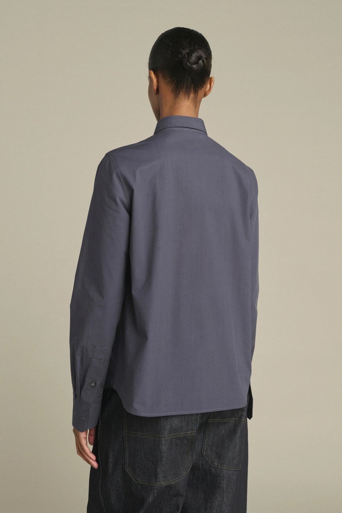 Soeur Lavina Button Down Bleu Nuit-Soeur-Thistle Hill