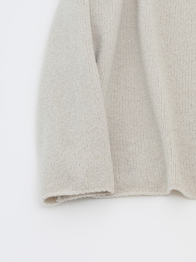 Evam Eva Renew Wool Ragian Pullover Ivory-Evam Eva-Thistle Hill