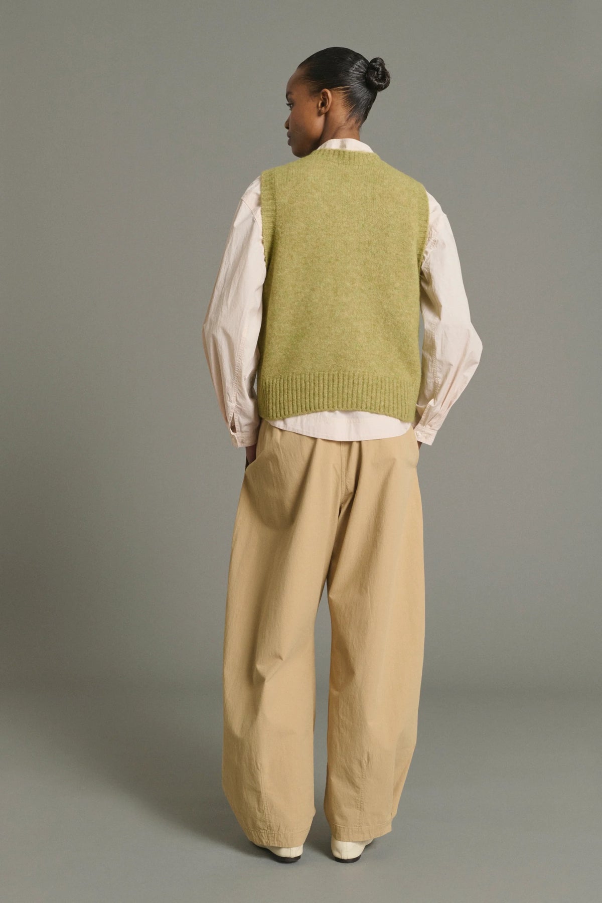 Soeur Namaste Sweater Vest Sage-Soeur-Thistle Hill