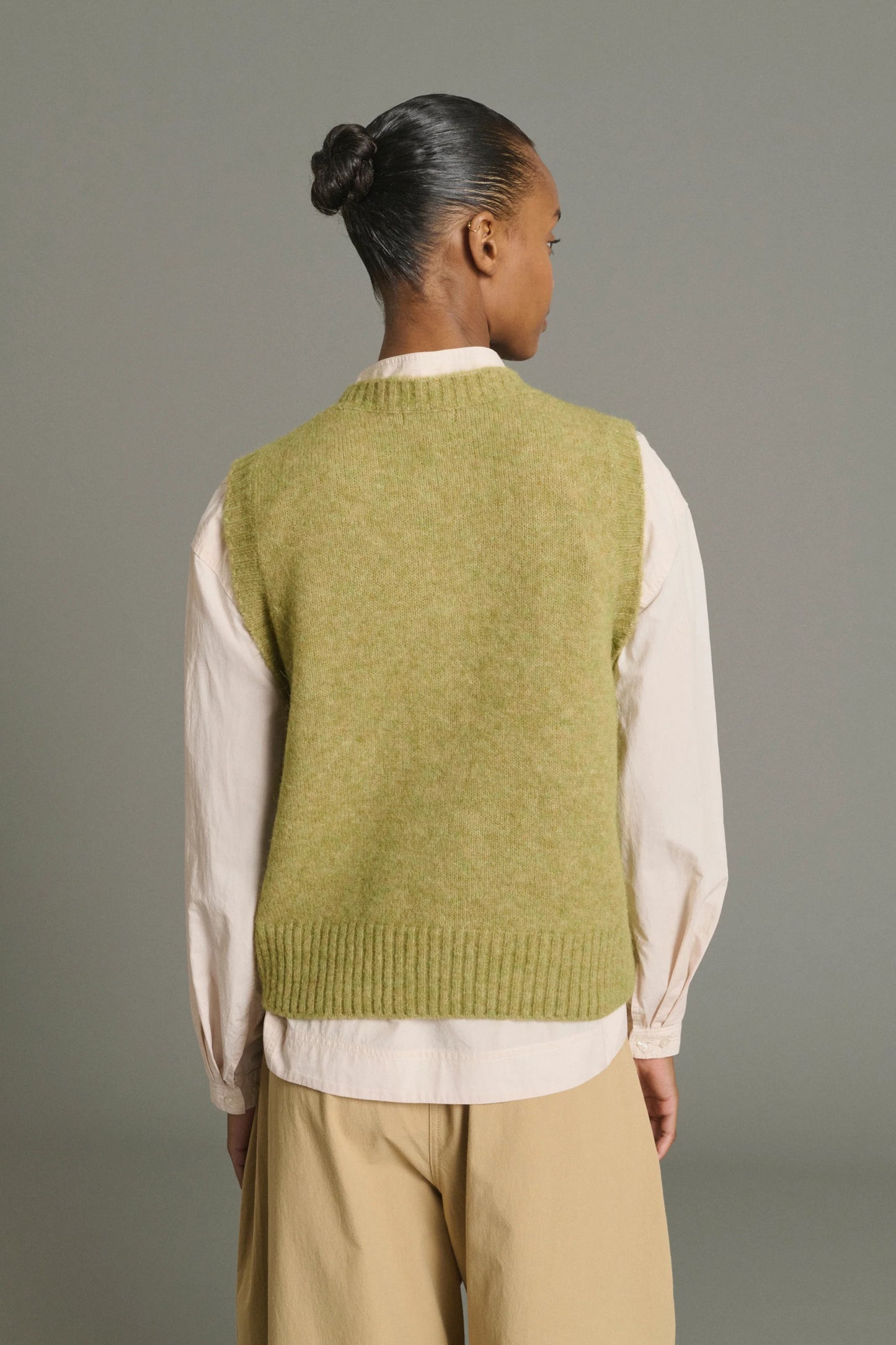 Soeur Namaste Sweater Vest Sage-Soeur-Thistle Hill