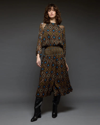 Love Binetti Cleo Print Dress