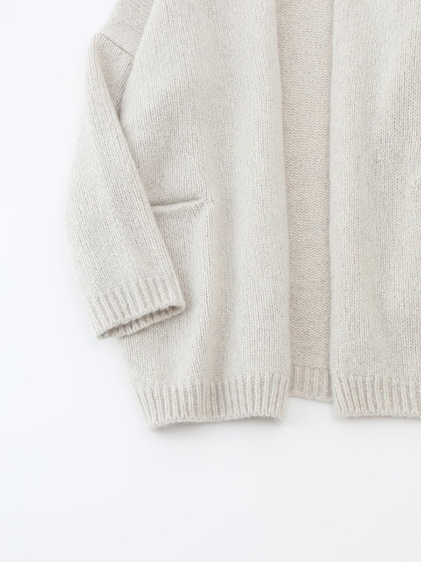 Evam Eva Cashmere Cardigan Ivory-Evam Eva-Thistle Hill