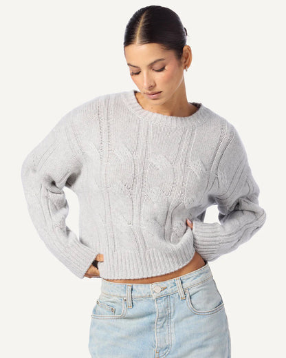 Sablyn Tristan Crewneck Pullover Foggy-Sablyn-Thistle Hill