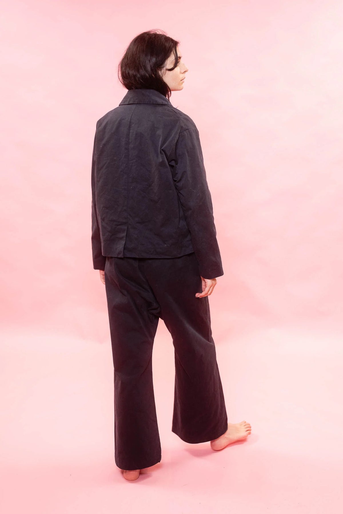 Sula Warm Jacket Bernal Twill Dark Navy-Sula-Thistle Hill
