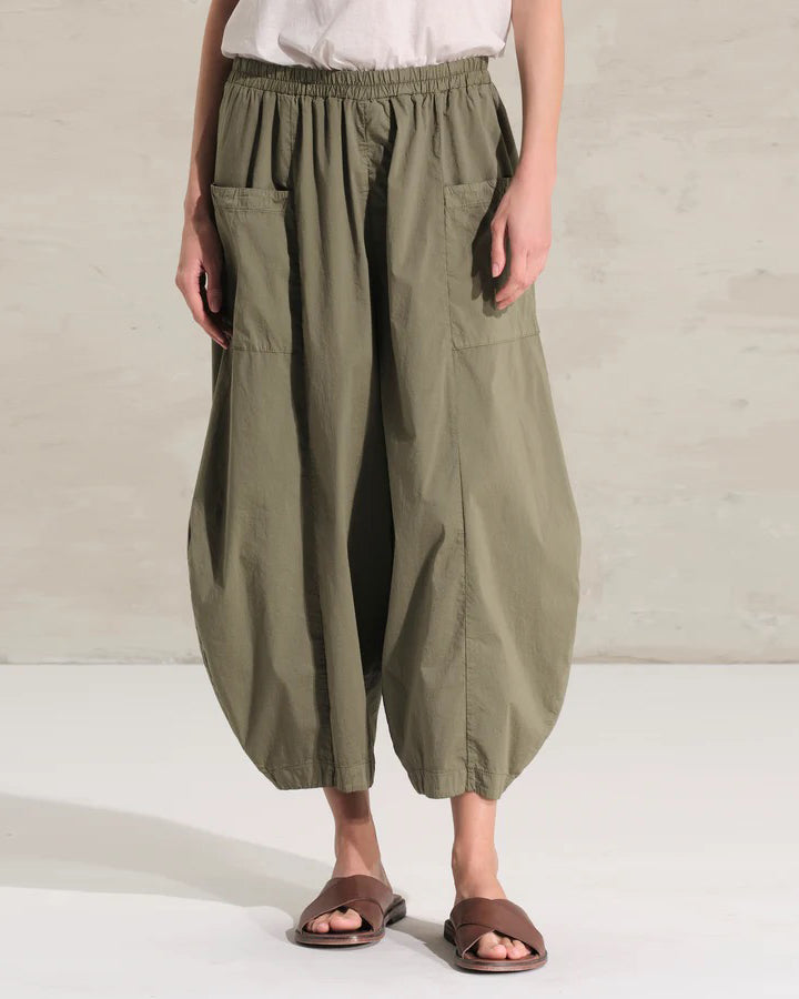 Transit Bombeè Shaped Trousers Green-Transit-Thistle Hill
