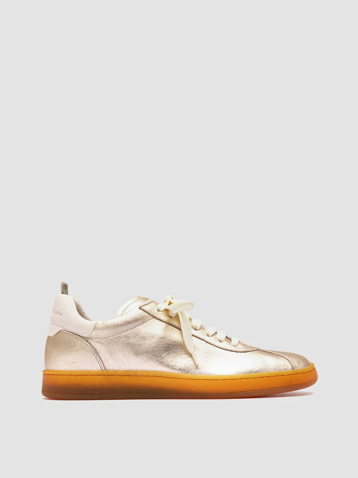 Officine Creative Destiny 101 Gold Leather Sneakers-Officine Creative-Thistle Hill