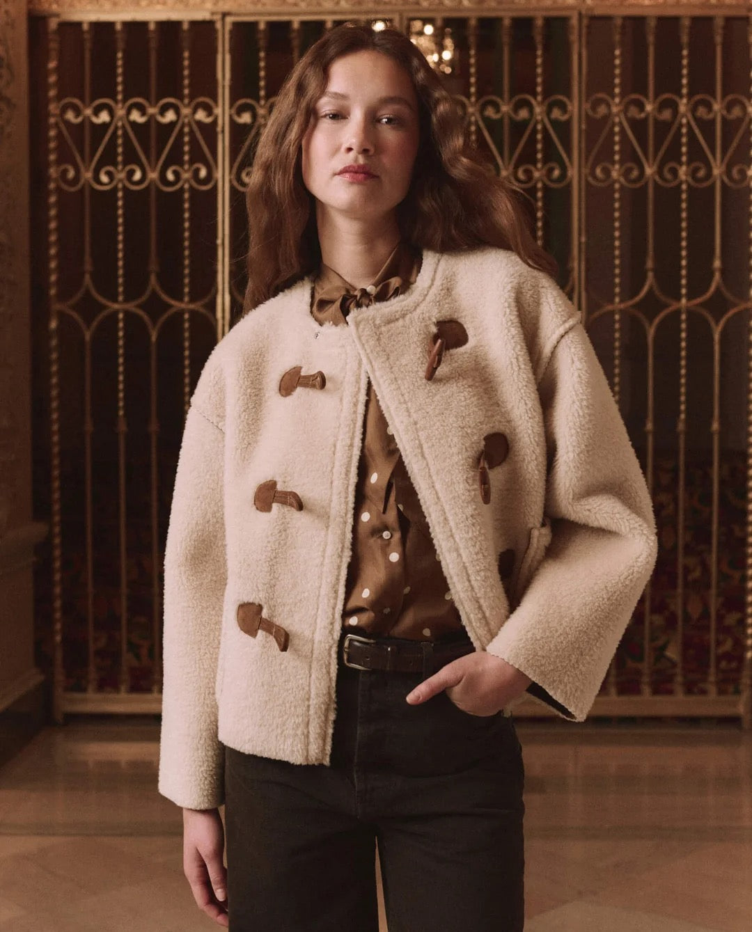 The Great Woodside Toggle Coat Cream-The Great-Thistle Hill