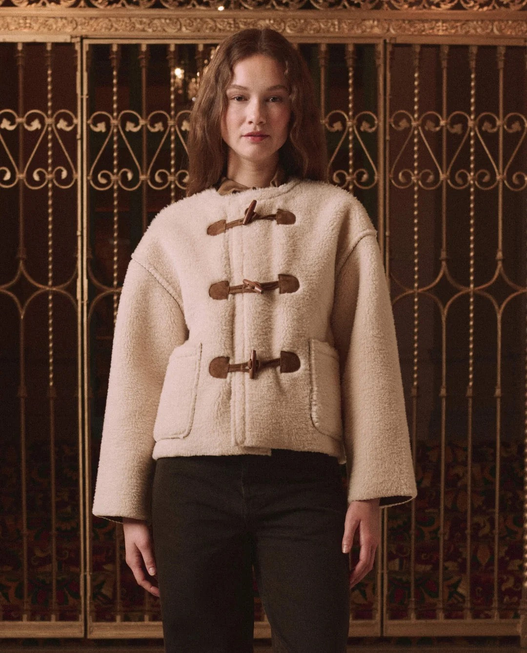 The Great Woodside Toggle Coat Cream-The Great-Thistle Hill