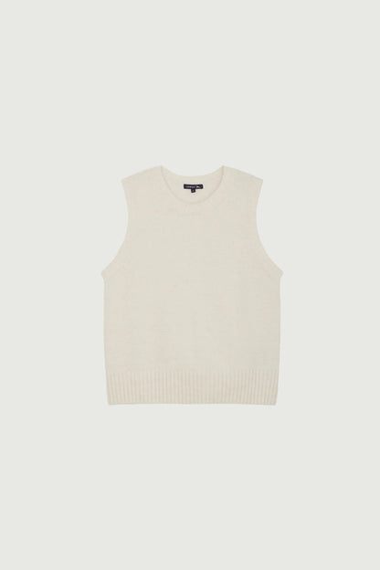 Soeur Namaste Pullover Sweater Vest Ecru-Soeur-Thistle Hill