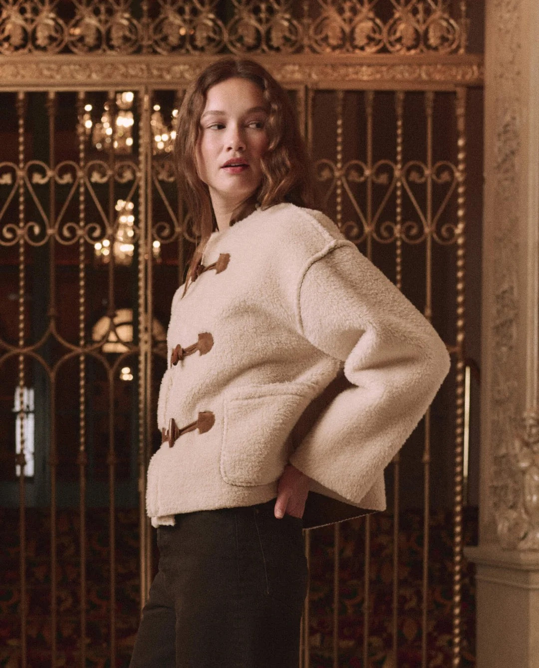 The Great Woodside Toggle Coat Cream-The Great-Thistle Hill