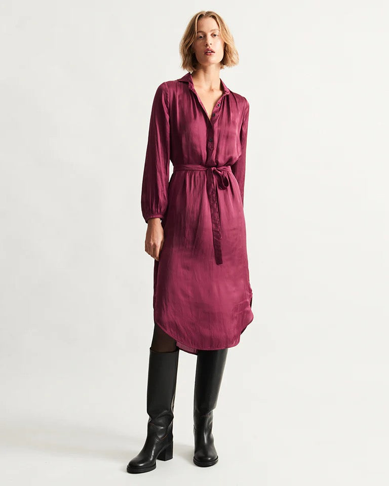 Raquel Allegra Vivienne Dress Berry-Raquel Allegra-Thistle Hill