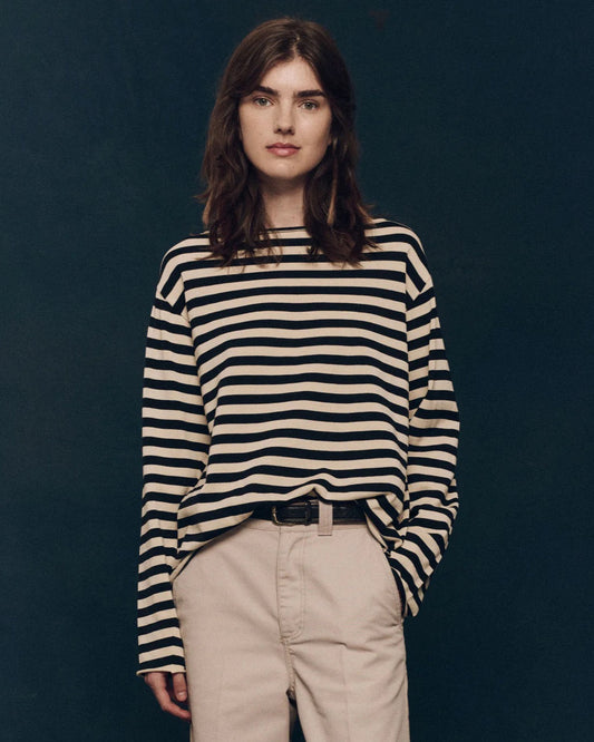 The Great The Sailor Sweater Black Stripe-The Great-Thistle Hill