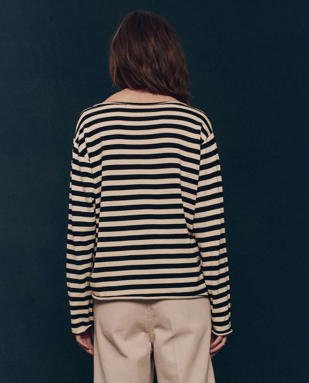 The Great The Sailor Sweater Black Stripe-The Great-Thistle Hill