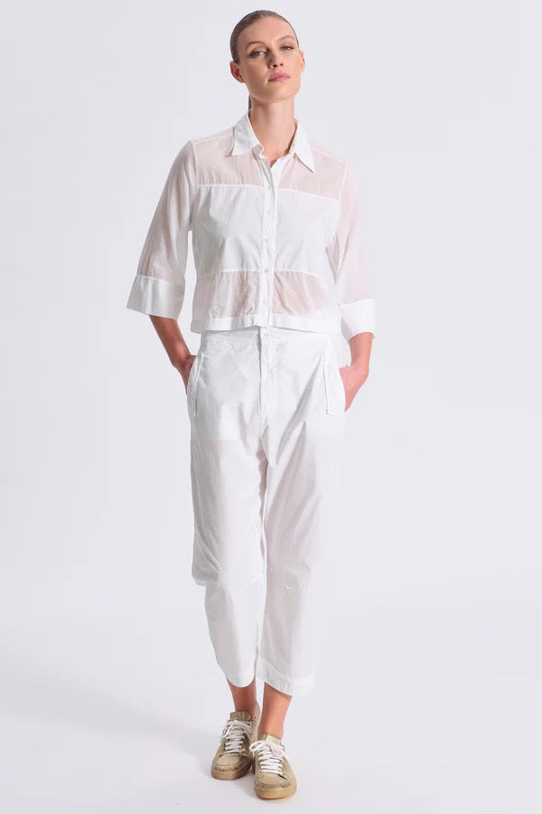 Transit Cotton Shirt White-Transit-Thistle Hill