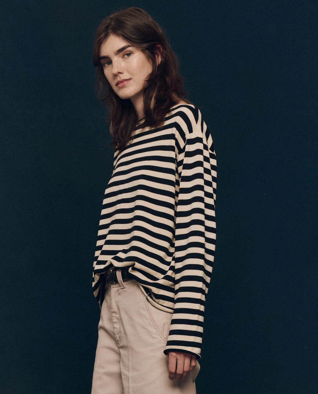 The Great The Sailor Sweater Black Stripe-The Great-Thistle Hill