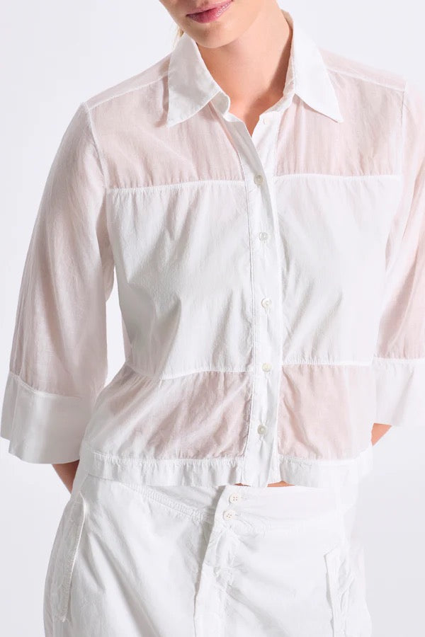 Transit Cotton Shirt White-Transit-Thistle Hill