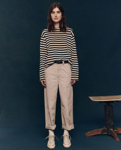 The Great The Sailor Sweater Black Stripe-The Great-Thistle Hill