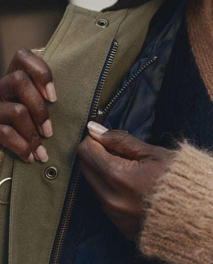 The Great Firefighter Jacket Olive & Chocolate-The Great-Thistle Hill