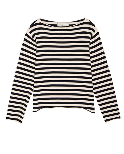 The Great The Sailor Sweater Black Stripe-The Great-Thistle Hill
