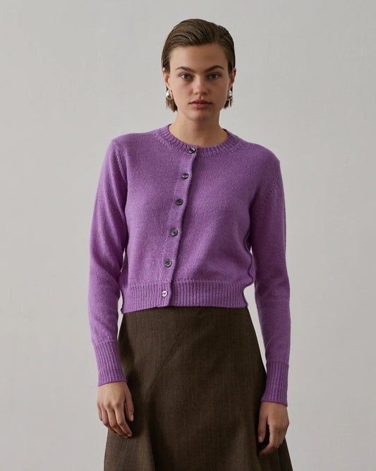 Soeur Griffith Cardigan Lilac-Soeur-Thistle Hill